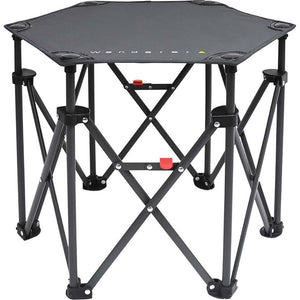 Wanderer Hex Small Quad Foldable Table | Camping Fishing Outdoors
