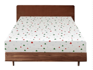 Queen Luxury 100% Cotton Flannelette Fitted Bed Sheet | Authentic Flannel | White