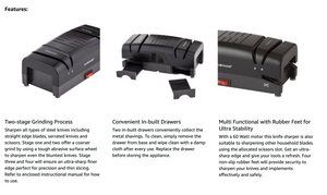 Davis & Waddell Electric Knife Sharpener | Knives, Scissors, Screwdrivers, & Butcher Tools