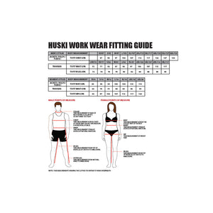 HUSKI OVERALLS Farmers Bib N Brace | Waterproof Stretch Windproof Work | Navy | L