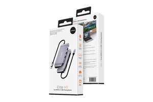 mBeat Elite X11 | 9-in-1 USB-C Dock | Dual HDMI MST | Multiport Adapter