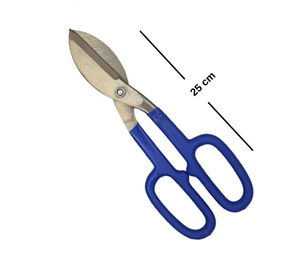 10" Metal Shear Snip Sheet Scissors | Heavy Duty Steel Plate Cutting | Wire Cutter