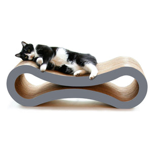 Cat Scratcher Infinity Lounge | Storm Grey