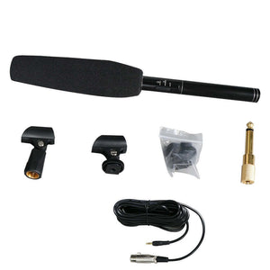 HZ-320 Professional Studio Condenser Shotgun Microphone | Filmmaking & Interview Recording