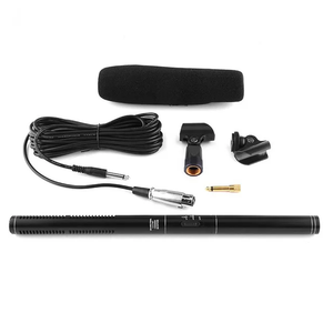 HZ-320 Professional Studio Condenser Shotgun Microphone | Filmmaking & Interview Recording