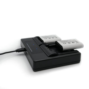 HRIDZ EN-EL23 Battery & Charger Set | For Nikon Coolpix B700, S810c, P600, P610S