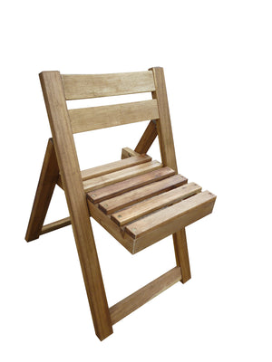 Hardwood Foldable Teen Desk Set | Acacia