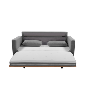 SHASA 2 Seater Pull-out Sofa Bed | Grey Celadon