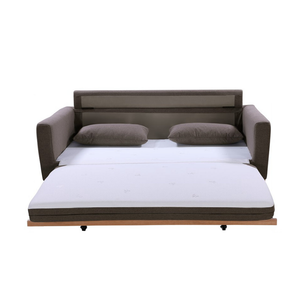 SHASA 2 Seater Pull-Out Sofa Bed | Grey Taupe