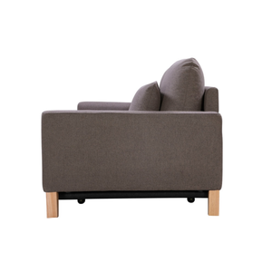 SHASA 2 Seater Pull-Out Sofa Bed | Grey Taupe