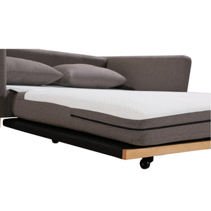 SHASA 2 Seater Pull-Out Sofa Bed | Grey Taupe