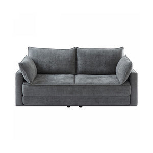 COMFY | 3 Seater Sofa Bed | Queen Size | Grey | Modern Living Room Furniture
