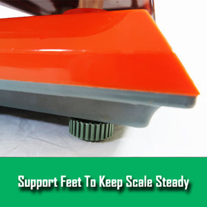 Kitchen Scale Digital | Commercial Postal Shop Electronic Weight | 40KG | Orange