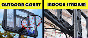 Basketball Hoop Stand | Portable Adjustable Backboard & Net System