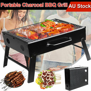 Outdoor Camping Portable Charcoal BBQ Grill | Hibachi Picnic Barbecue