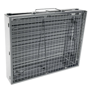 Portable Stainless Steel BBQ Charcoal Wood | Outdoor Barbecue Grill | Camping Picnic