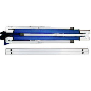 Camping Bed | Folding Stretcher | Lightweight w/ Carry Bag | Blue
