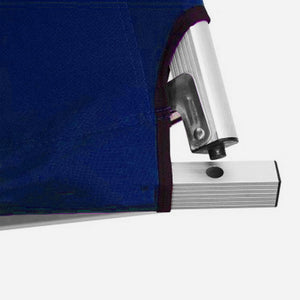 Camping Bed | Folding Stretcher | Lightweight w/ Carry Bag | Blue