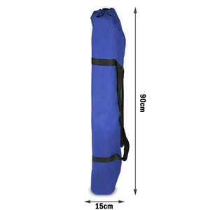 Camping Bed | Folding Stretcher | Lightweight w/ Carry Bag | Blue