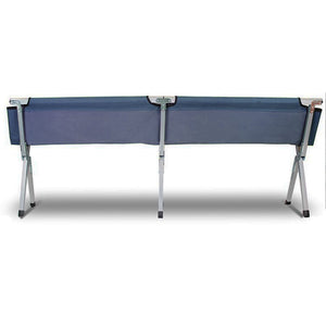 Camping Bed | Folding Stretcher | Lightweight w/ Carry Bag | Navy
