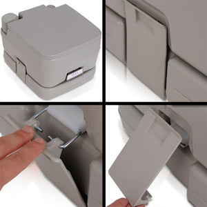 10L Outdoor Portable Camping Toilet | Compact Travel Commode