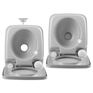 20L Outdoor Portable Camping Toilet | 50 Flush | Travel & Caravan Commode