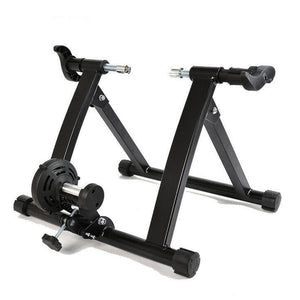 Indoor Bicycle Trainer | Foldable Parabolic Bike Training Stand | Fitness Cycling