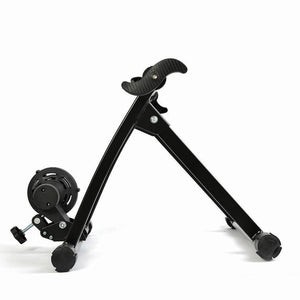 Indoor Bicycle Trainer | Foldable Parabolic Bike Training Stand | Fitness Cycling