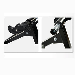 Indoor Bicycle Trainer | Foldable Parabolic Bike Training Stand | Fitness Cycling