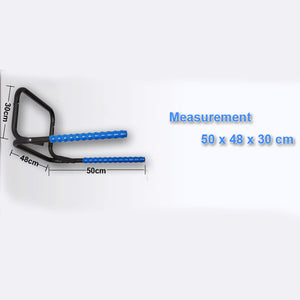 Foldable Garage Wall-Mount Bike Rack | Bicycle Storage Hook Holder