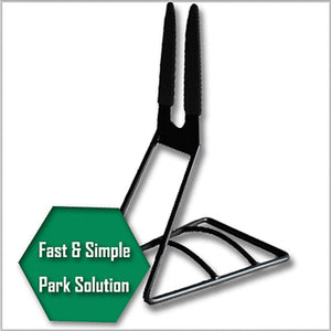 Floor Stand Triangle Rear Hub Bike Rack | Bicycle Storage Mount