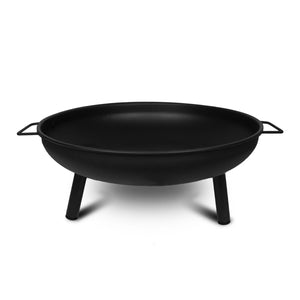 Portable Outdoor Fire Pit Fireplace | Open Patio Heater Garden | Plant Bowl Steel