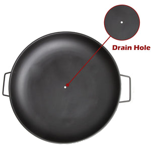 Portable Outdoor Fire Pit Fireplace | Open Patio Heater Garden | Plant Bowl Steel