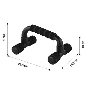 Push Up Bar Handle | Push-up Stand Grip | Home Fitness Exercise Workout | Black