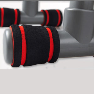 Push Up Bar Handle | Push-up Stand Grip | Home Fitness Exercise Workout | Red