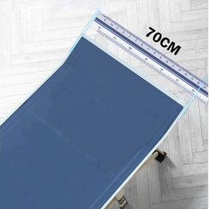 Camping Stretcher | Single Foldable Bed | Recliner Mat | Navy