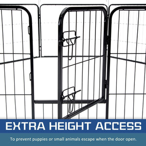 40" 8-Panel Pet Playpen | Dog Puppy Exercise Crate | Rabbit Fence Enclosure