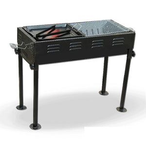 Portable Outdoor Mangal BBQ Grill | Charcoal Shish Kebab Shashly | Picnic Camping