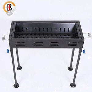 Portable Outdoor Mangal BBQ Grill | Charcoal Shish Kebab Shashly | Picnic Camping