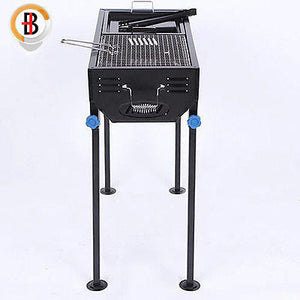 Portable Outdoor Mangal BBQ Grill | Charcoal Shish Kebab Shashly | Picnic Camping