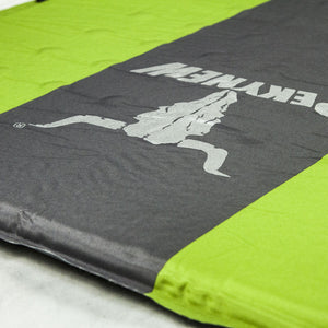 Double Self-Inflating Mattress | Sleeping Mat Air Bed | Joinable Camping Hiking | Green