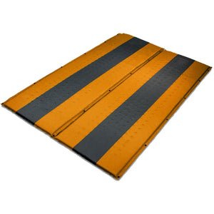 Double Self-Inflating Mattress | Sleeping Mat Air Bed | Joinable Camping Hiking | Orange