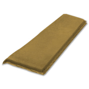 Self-Inflating Mattress | Sleeping Suede Mat | Air Bed Camping Hiking | Joinable | Beige