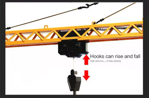 HUINA 1/14 RC Alloy Tower Crane | Engineering Construction Vehicle Toy