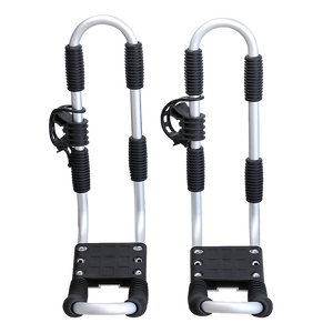 Roof Mount Car J-Bar Kayak Rack | Canoe Carrier | Heavy-Duty Load Support