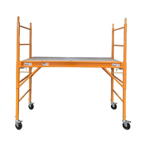 Mobile Safety Scaffold Ladder Tool | Heavy Duty 450KG Load Capacity
