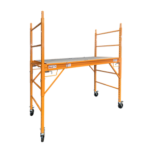 Mobile Safety Scaffold Ladder Tool | Heavy Duty 450KG Load Capacity