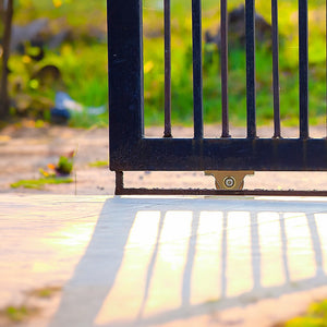 Sliding Gate Hardware Accessories Kit | 6m Track | Wheels | Stopper | Roller Guide