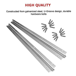 Sliding Gate Hardware Accessories Kit | 2m Track