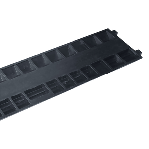 Rubber Electrical Wire Cover | 3-Pack | 2-Cable Heavy Duty Protector | Dual Channel